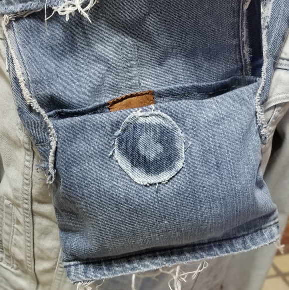 Denim jean crossboby bag - Picture 6 of 8